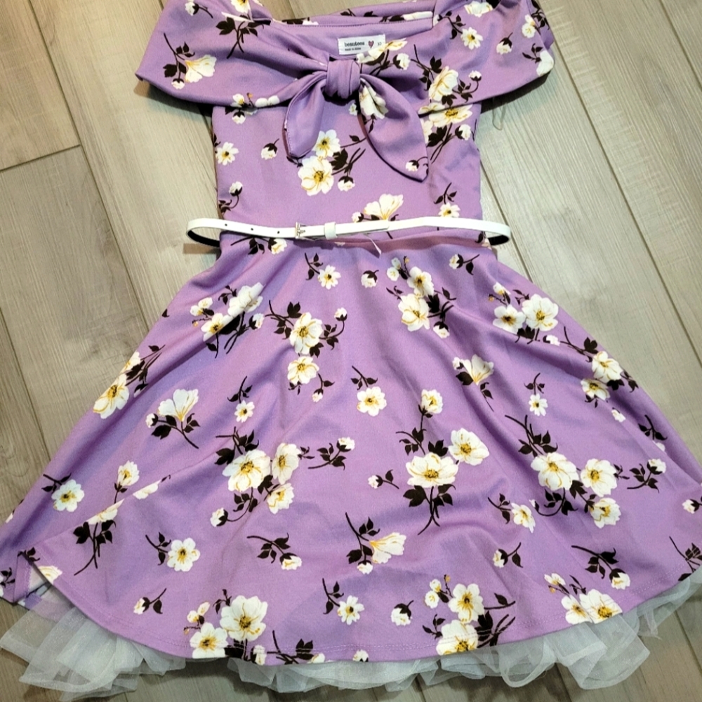 Girls floral dress